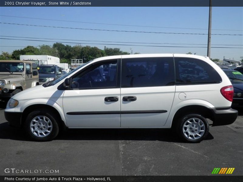 Stone White / Sandstone 2001 Chrysler Voyager