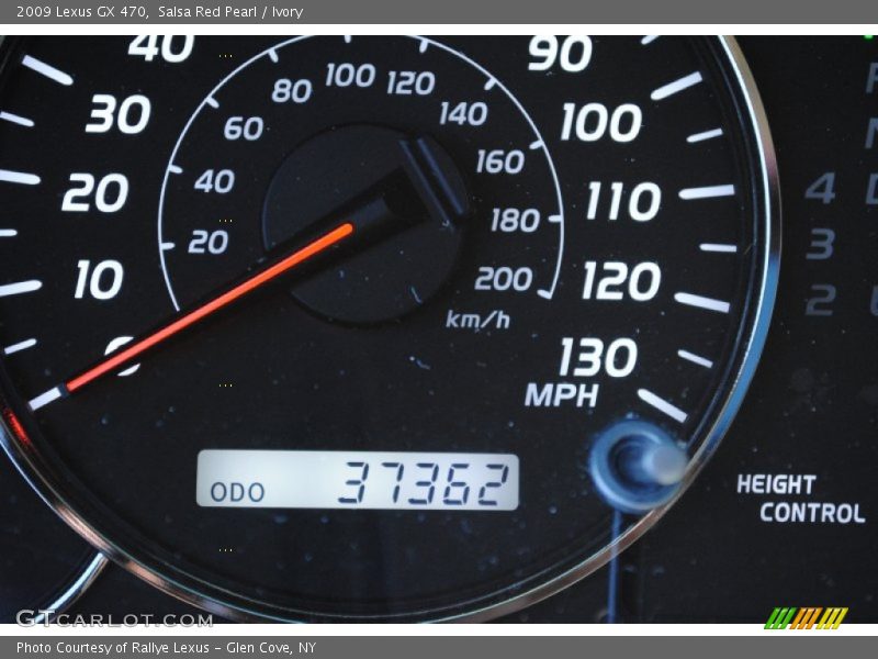 Salsa Red Pearl / Ivory 2009 Lexus GX 470