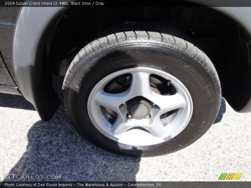 Black Onyx / Gray 2004 Suzuki Grand Vitara LX 4WD