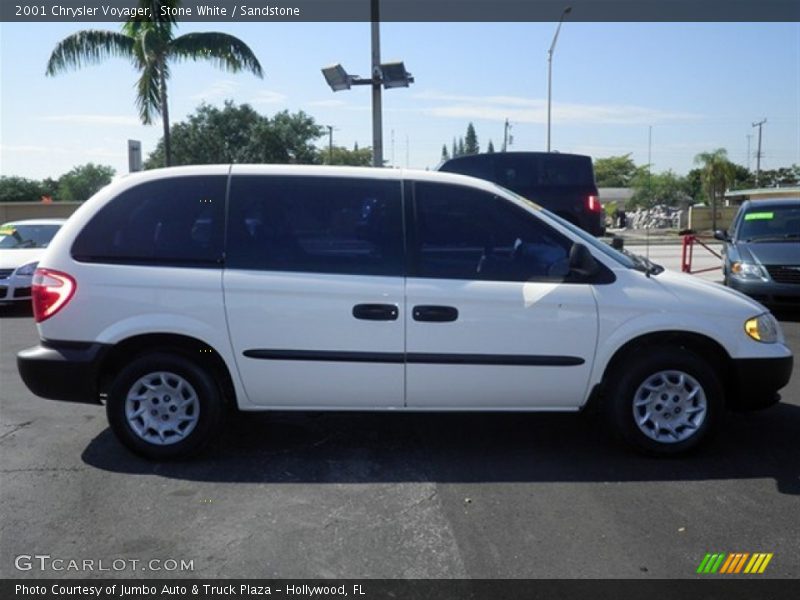 Stone White / Sandstone 2001 Chrysler Voyager
