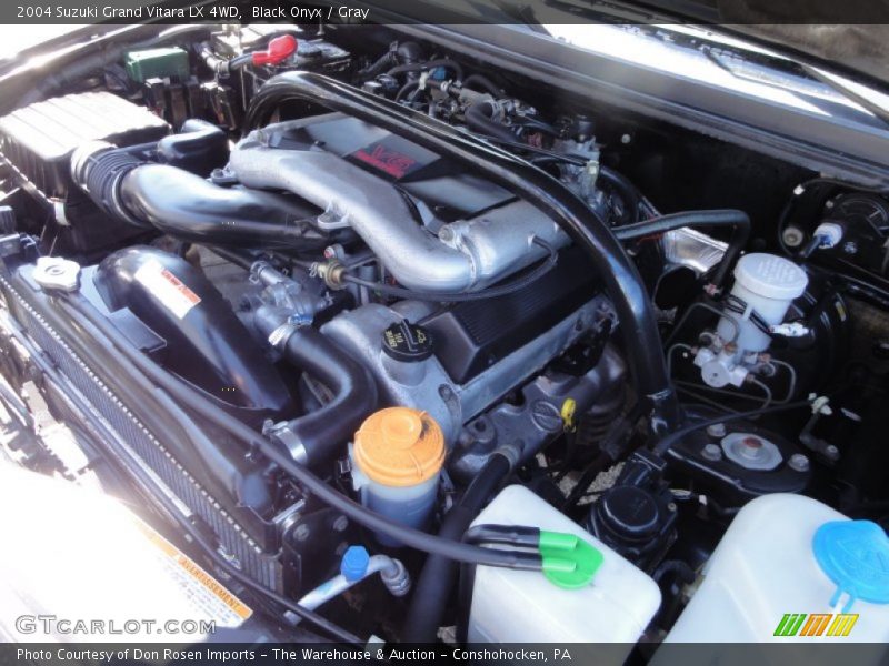 Black Onyx / Gray 2004 Suzuki Grand Vitara LX 4WD