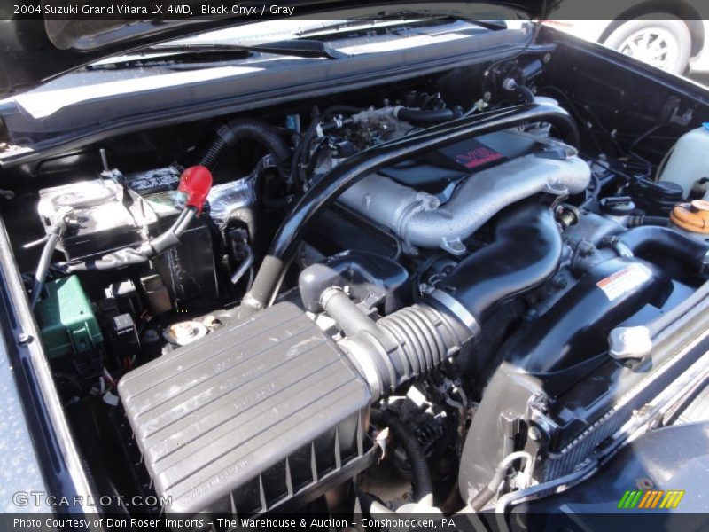 Black Onyx / Gray 2004 Suzuki Grand Vitara LX 4WD