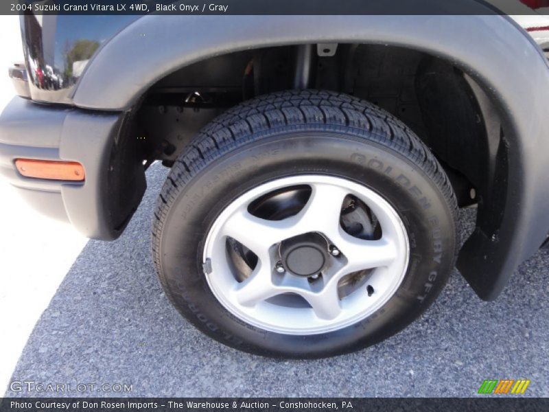 Black Onyx / Gray 2004 Suzuki Grand Vitara LX 4WD