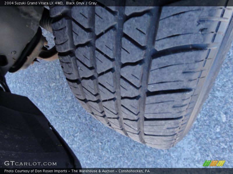 Black Onyx / Gray 2004 Suzuki Grand Vitara LX 4WD