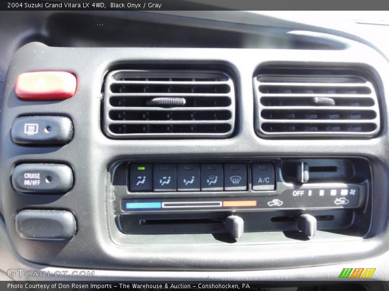 Black Onyx / Gray 2004 Suzuki Grand Vitara LX 4WD