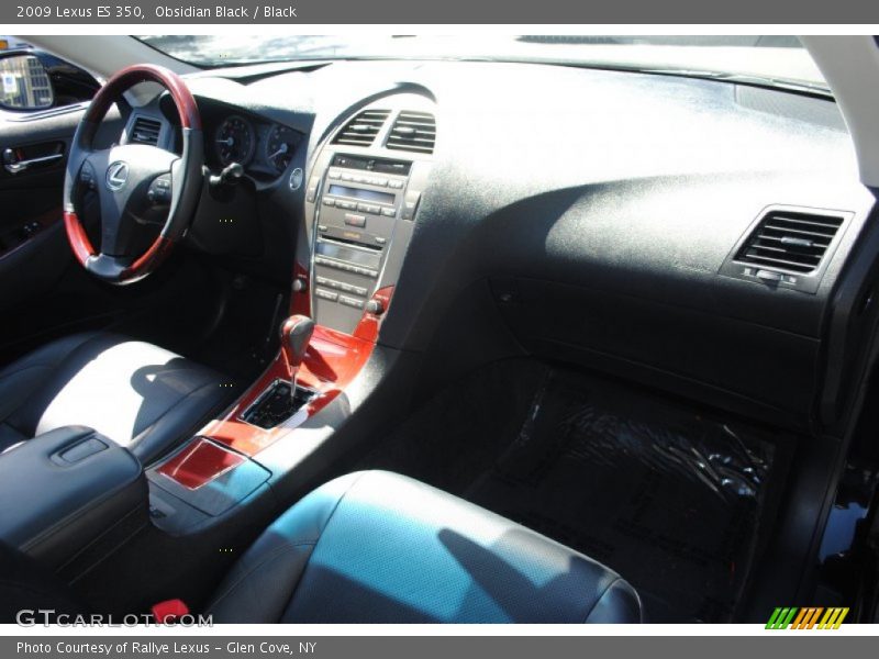 Obsidian Black / Black 2009 Lexus ES 350