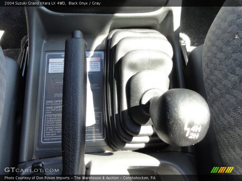Black Onyx / Gray 2004 Suzuki Grand Vitara LX 4WD