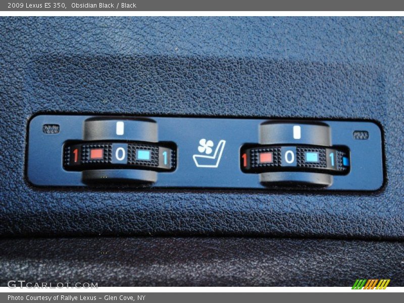 Obsidian Black / Black 2009 Lexus ES 350