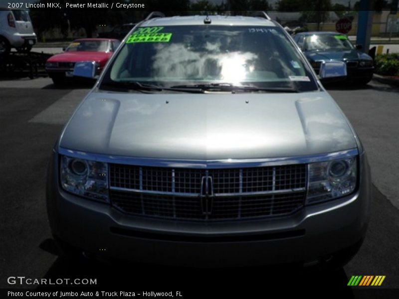 Pewter Metallic / Greystone 2007 Lincoln MKX