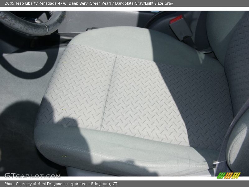 Deep Beryl Green Pearl / Dark Slate Gray/Light Slate Gray 2005 Jeep Liberty Renegade 4x4