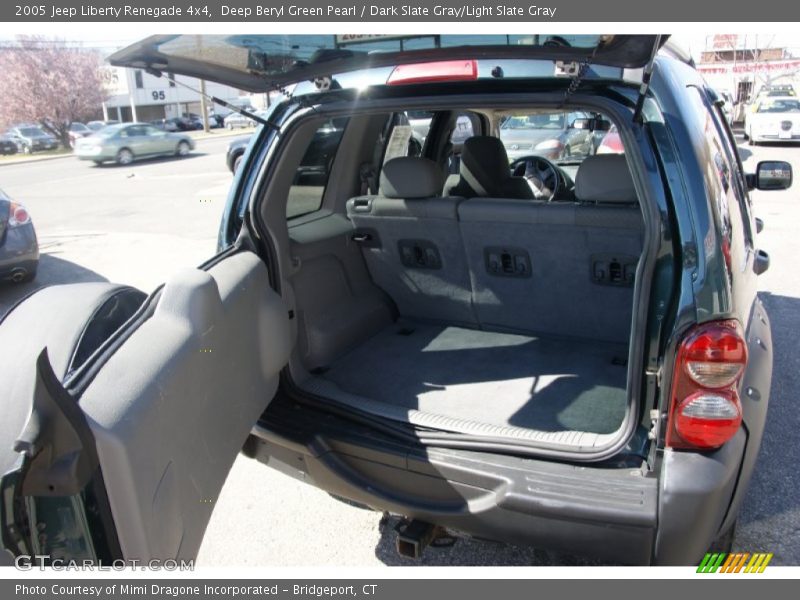Deep Beryl Green Pearl / Dark Slate Gray/Light Slate Gray 2005 Jeep Liberty Renegade 4x4