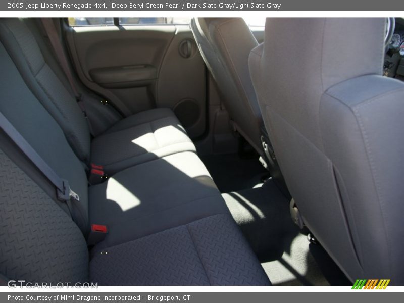 Deep Beryl Green Pearl / Dark Slate Gray/Light Slate Gray 2005 Jeep Liberty Renegade 4x4