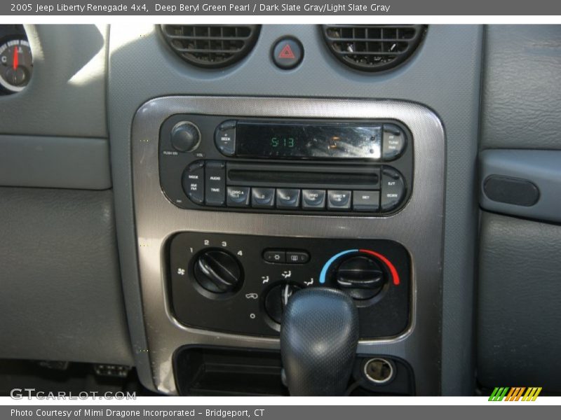 Deep Beryl Green Pearl / Dark Slate Gray/Light Slate Gray 2005 Jeep Liberty Renegade 4x4