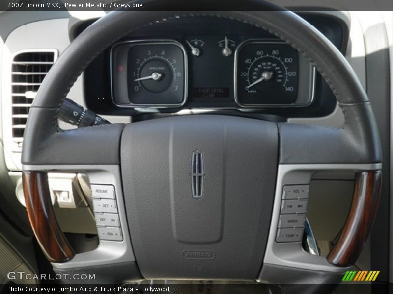 Pewter Metallic / Greystone 2007 Lincoln MKX