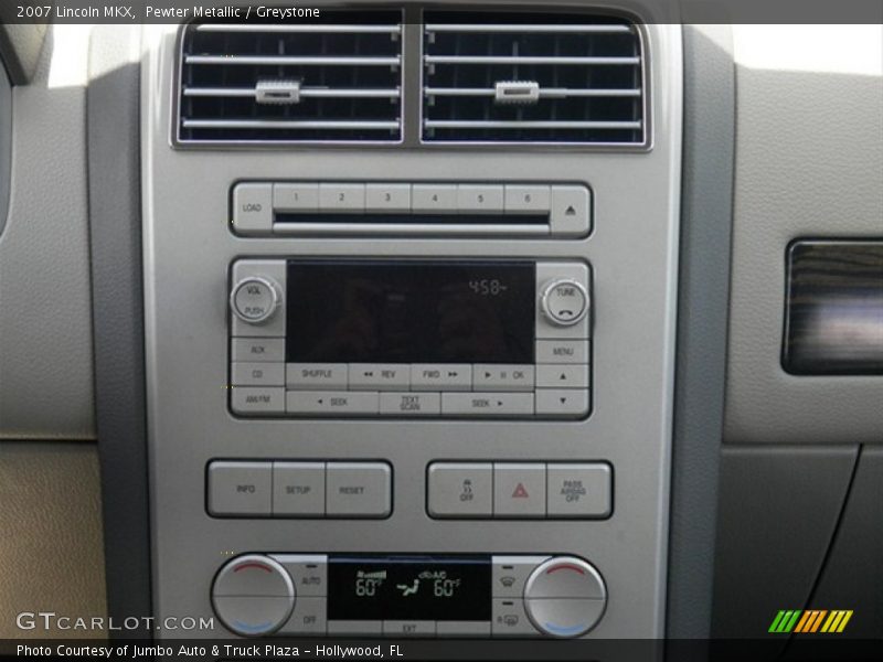 Pewter Metallic / Greystone 2007 Lincoln MKX