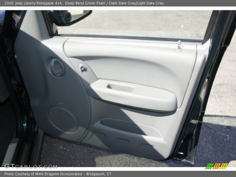 Deep Beryl Green Pearl / Dark Slate Gray/Light Slate Gray 2005 Jeep Liberty Renegade 4x4