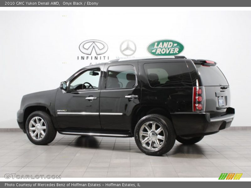 Onyx Black / Ebony 2010 GMC Yukon Denali AWD