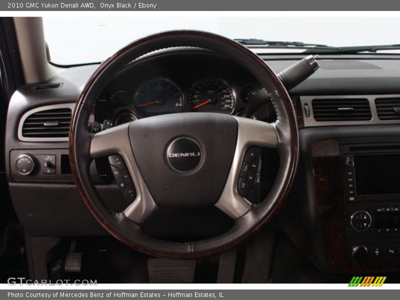 Onyx Black / Ebony 2010 GMC Yukon Denali AWD
