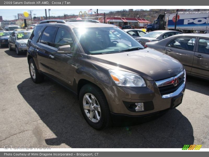 Cocoa / Tan 2009 Saturn Outlook XR AWD
