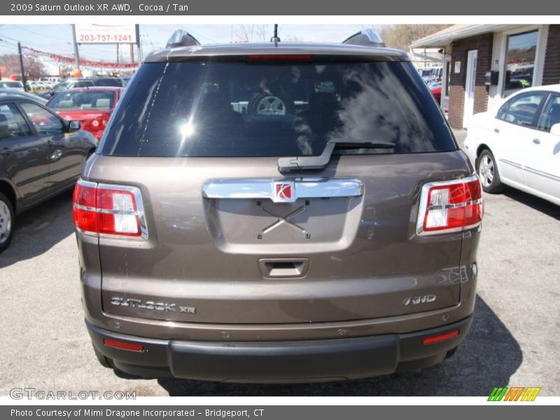 Cocoa / Tan 2009 Saturn Outlook XR AWD
