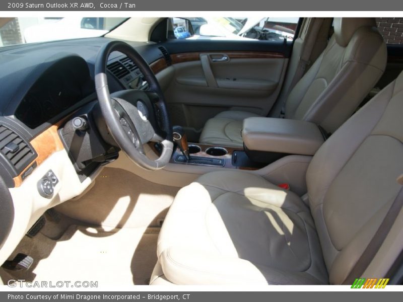 Cocoa / Tan 2009 Saturn Outlook XR AWD