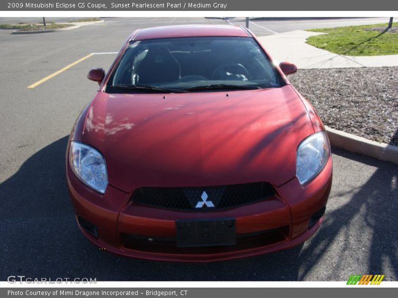 Sunset Pearlescent Pearl / Medium Gray 2009 Mitsubishi Eclipse GS Coupe