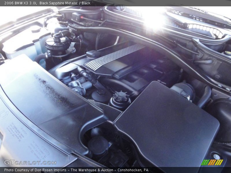 Black Sapphire Metallic / Black 2006 BMW X3 3.0i