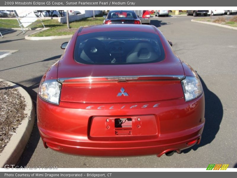 Sunset Pearlescent Pearl / Medium Gray 2009 Mitsubishi Eclipse GS Coupe