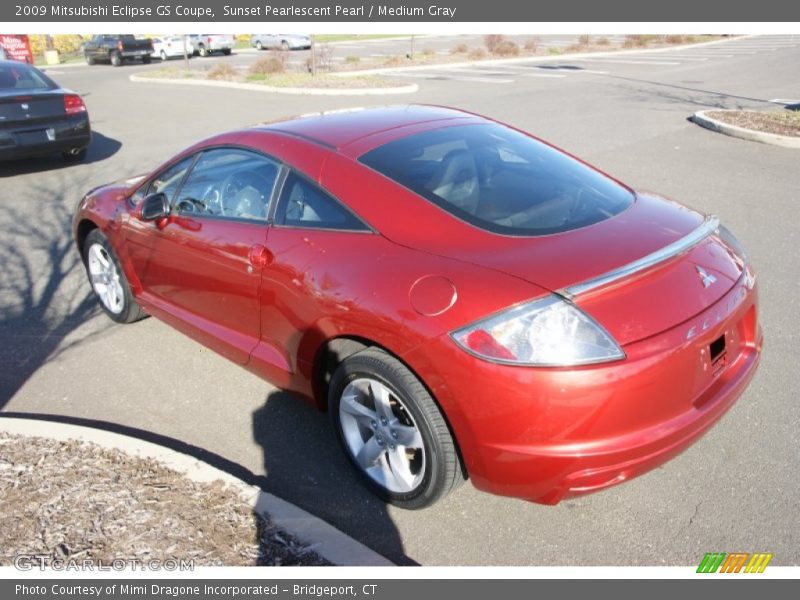 Sunset Pearlescent Pearl / Medium Gray 2009 Mitsubishi Eclipse GS Coupe