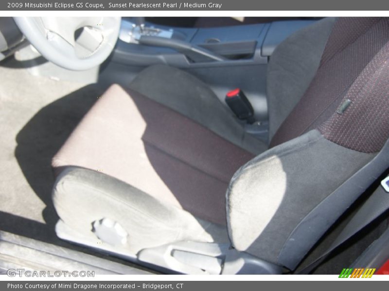 Sunset Pearlescent Pearl / Medium Gray 2009 Mitsubishi Eclipse GS Coupe