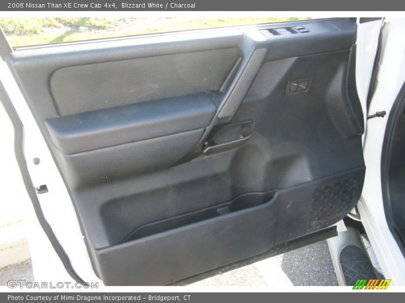 Blizzard White / Charcoal 2008 Nissan Titan XE Crew Cab 4x4