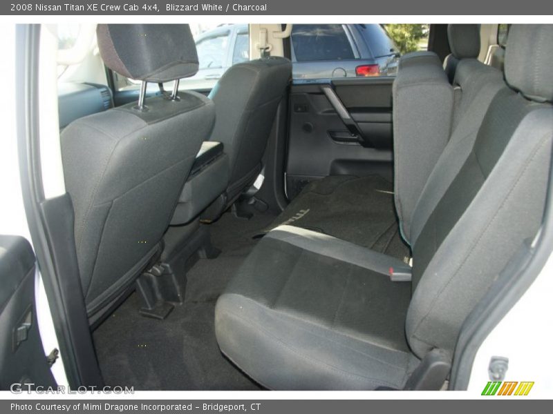 Blizzard White / Charcoal 2008 Nissan Titan XE Crew Cab 4x4