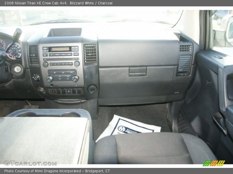Blizzard White / Charcoal 2008 Nissan Titan XE Crew Cab 4x4