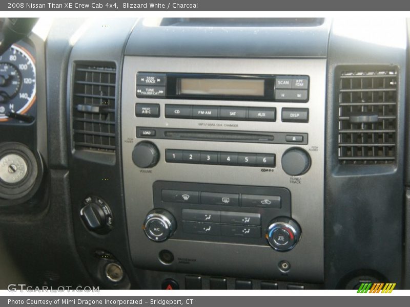 Blizzard White / Charcoal 2008 Nissan Titan XE Crew Cab 4x4