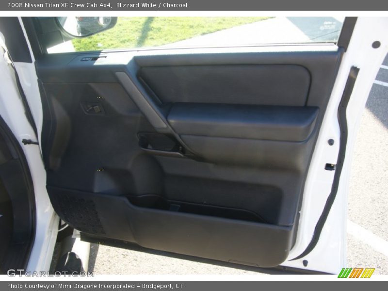 Blizzard White / Charcoal 2008 Nissan Titan XE Crew Cab 4x4
