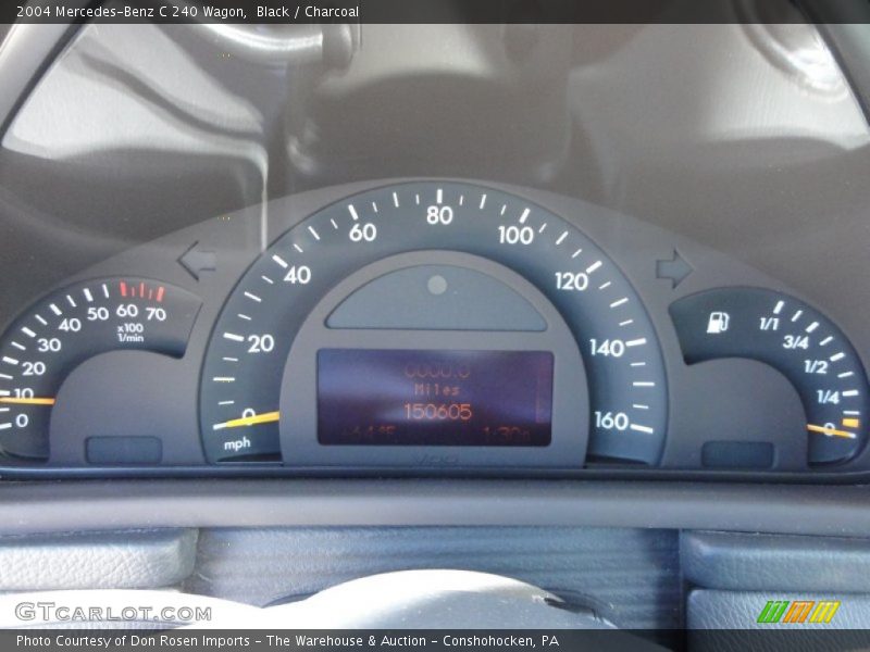  2004 C 240 Wagon 240 Wagon Gauges