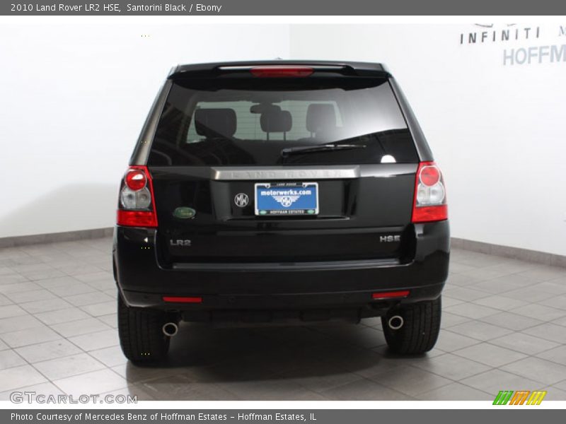 Santorini Black / Ebony 2010 Land Rover LR2 HSE