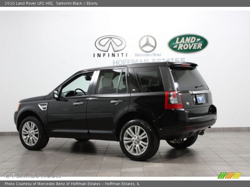 Santorini Black / Ebony 2010 Land Rover LR2 HSE