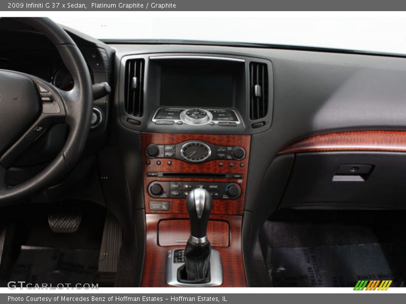 Platinum Graphite / Graphite 2009 Infiniti G 37 x Sedan