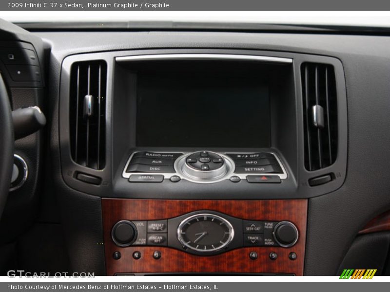Platinum Graphite / Graphite 2009 Infiniti G 37 x Sedan