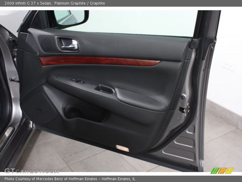 Platinum Graphite / Graphite 2009 Infiniti G 37 x Sedan