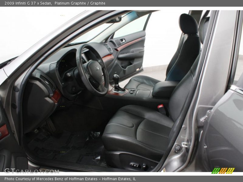 Platinum Graphite / Graphite 2009 Infiniti G 37 x Sedan