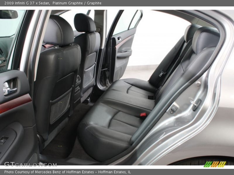 Platinum Graphite / Graphite 2009 Infiniti G 37 x Sedan