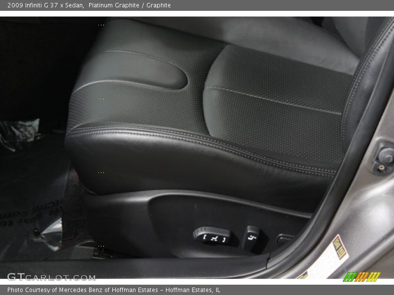 Platinum Graphite / Graphite 2009 Infiniti G 37 x Sedan