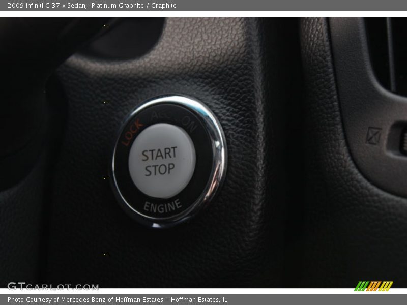 Platinum Graphite / Graphite 2009 Infiniti G 37 x Sedan