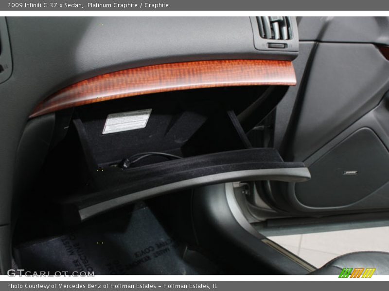 Platinum Graphite / Graphite 2009 Infiniti G 37 x Sedan