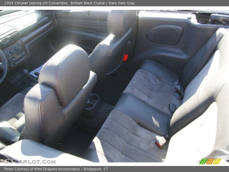 Brilliant Black Crystal / Dark Slate Gray 2004 Chrysler Sebring LXi Convertible