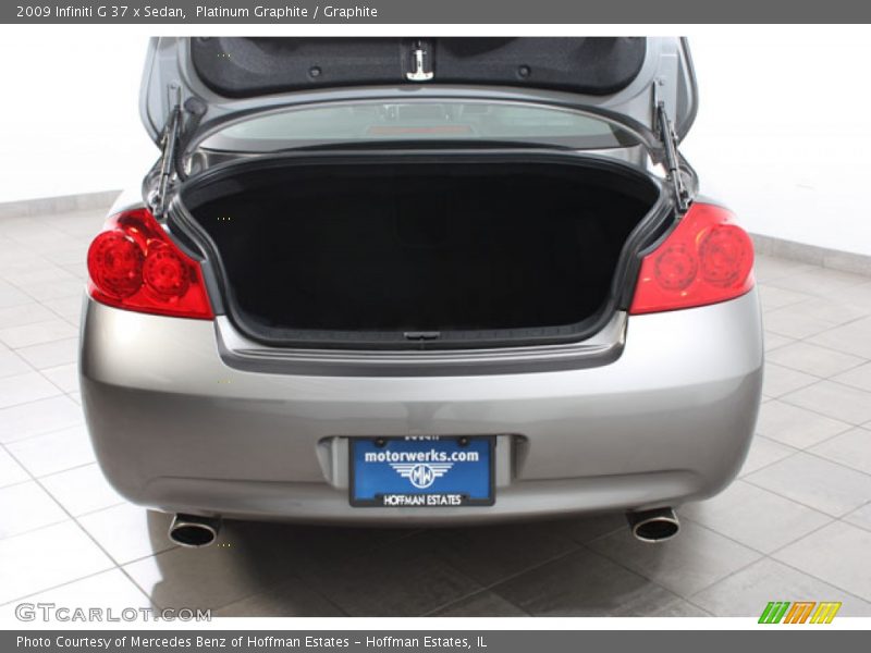Platinum Graphite / Graphite 2009 Infiniti G 37 x Sedan