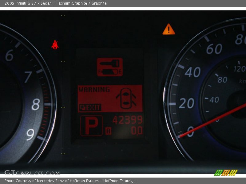 Platinum Graphite / Graphite 2009 Infiniti G 37 x Sedan