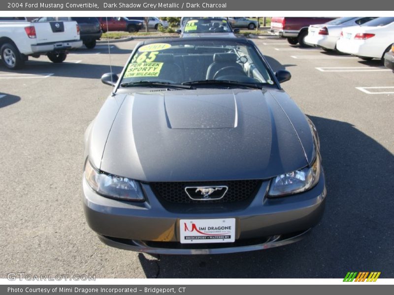 Dark Shadow Grey Metallic / Dark Charcoal 2004 Ford Mustang Convertible